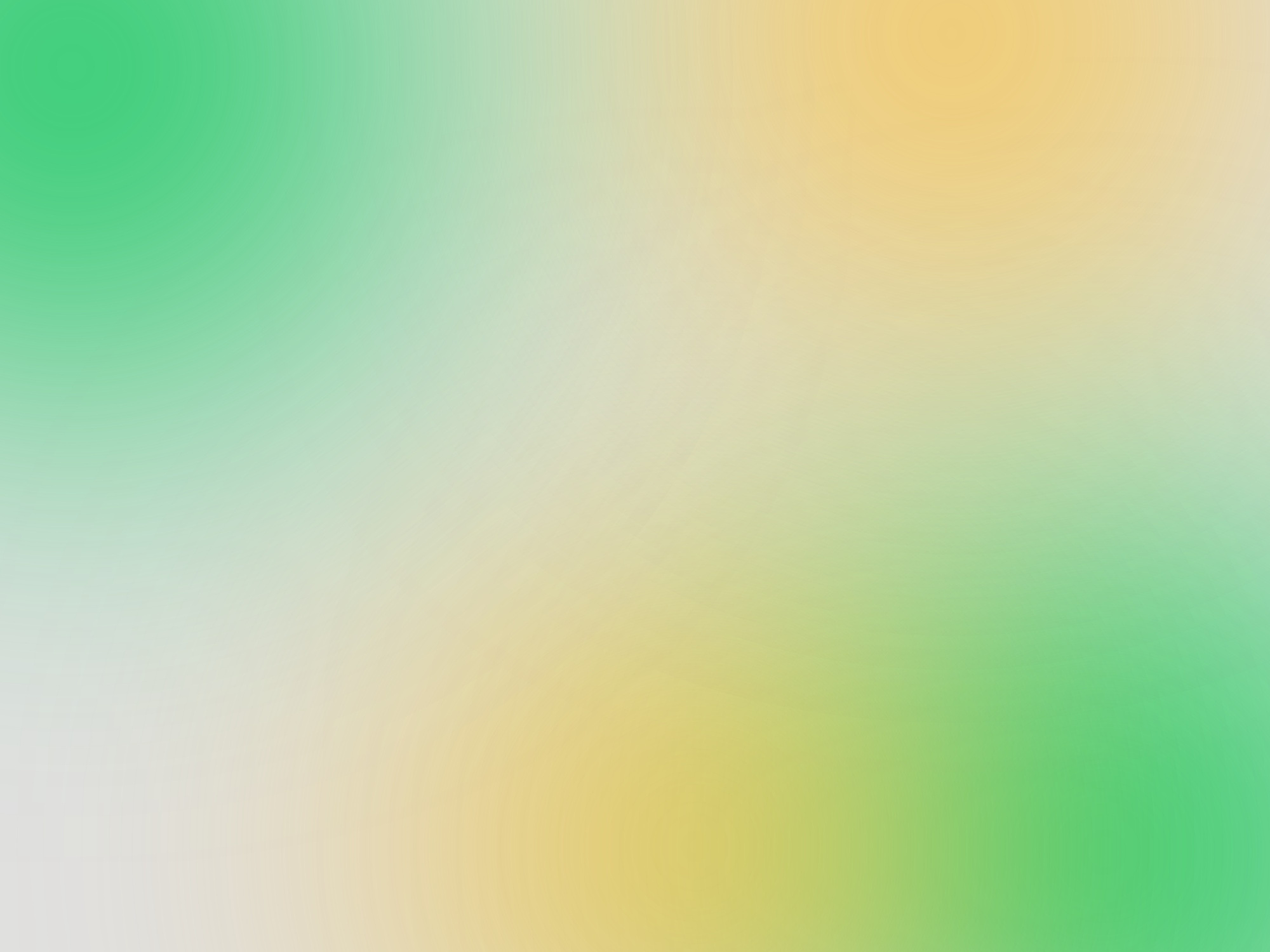 Green Orange Liquid Blur Gradient Background